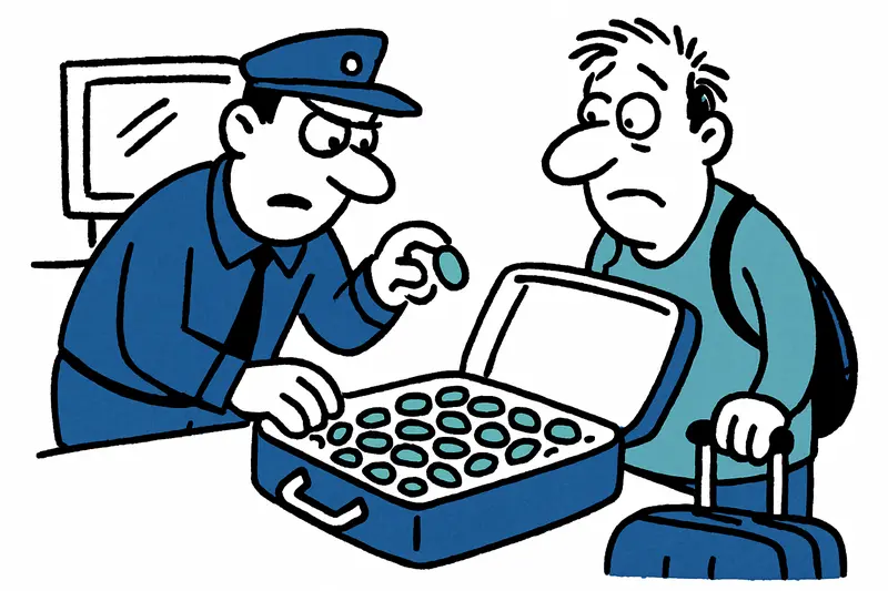 1144 Potenzpillen am Flughafen Palma: Ein Reality-Check zu Schmuggel, Kontrollen und kleinem Markt