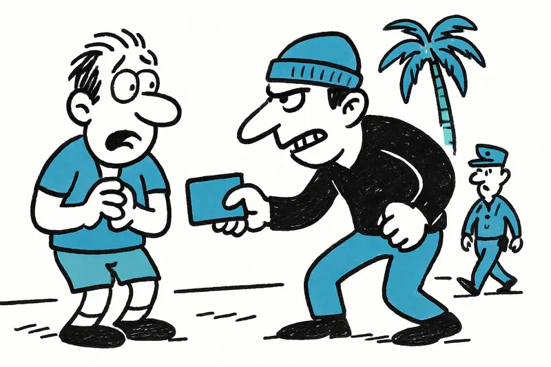 200 Euro erpresst — Tourist an Playa de Palma überfallen: Was jetzt getan werden muss