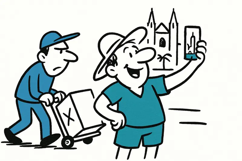Alles für das perfekte Bild: Palma zwischen Post und Promenade
