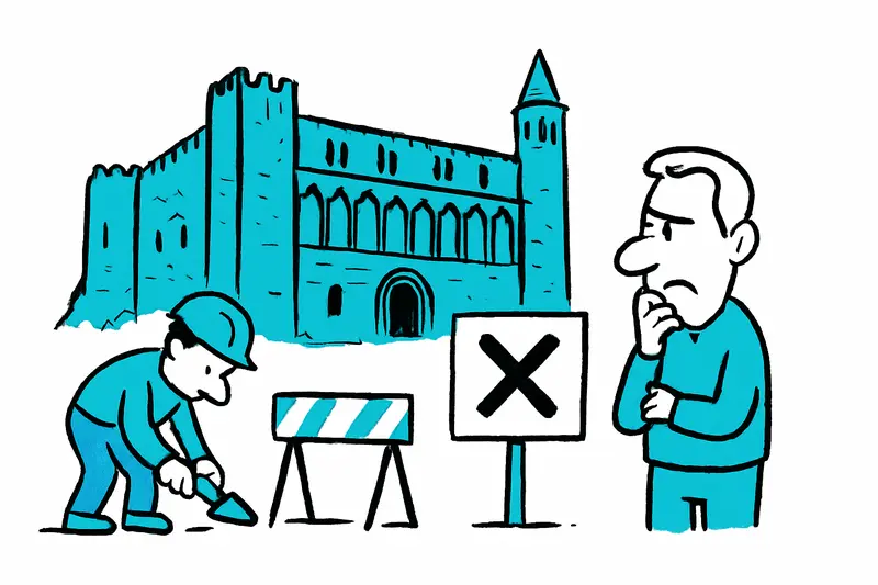 La Almudaina in Palma schließt für Abschlussarbeiten bis Ende Juni