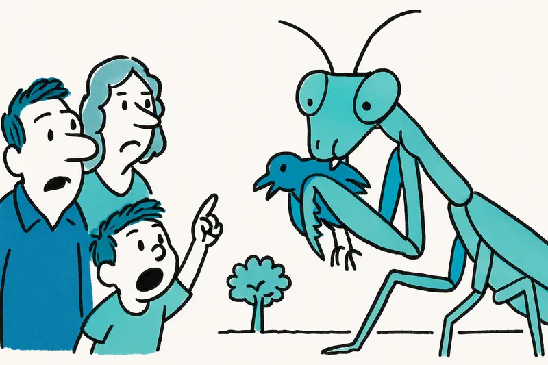 Es frisst sogar Vögel: Warum die asiatische Gottesanbeterin auf Mallorca Alarm auslöst