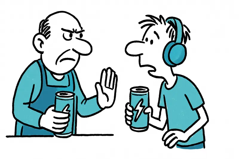 Balearen legt Verkauf von Energy-Drinks an Minderjährige nahe an: Schutz oder Scheinregelung?