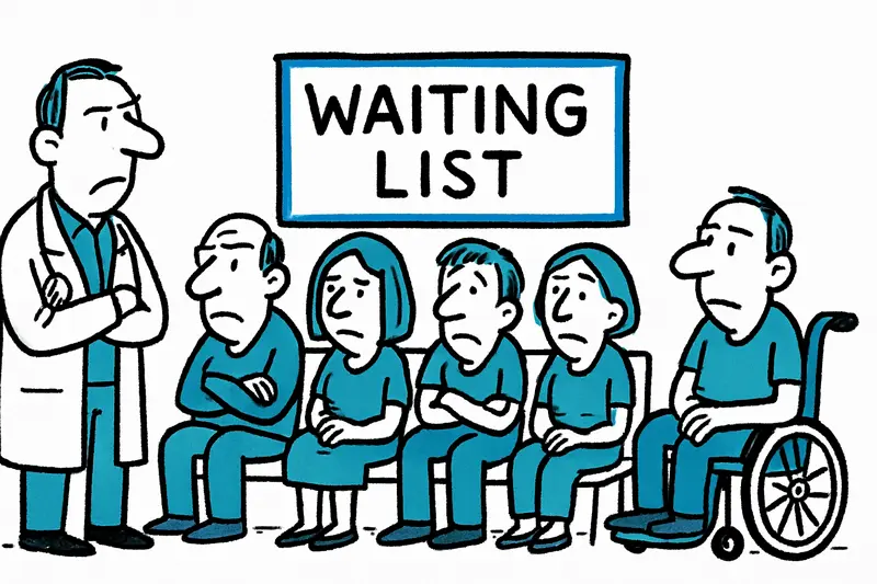 Balearen: Immer mehr Patienten warten über ein halbes Jahr auf Operationen