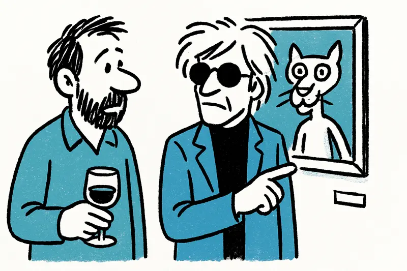 Abendliches Licht: Bedoy trifft Warhol im Pink Panthers Collectors Club