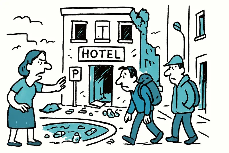 Schutt am Pool, Angst in den Straßen: Was tun gegen das besetzte Hotel in s'Arenal?