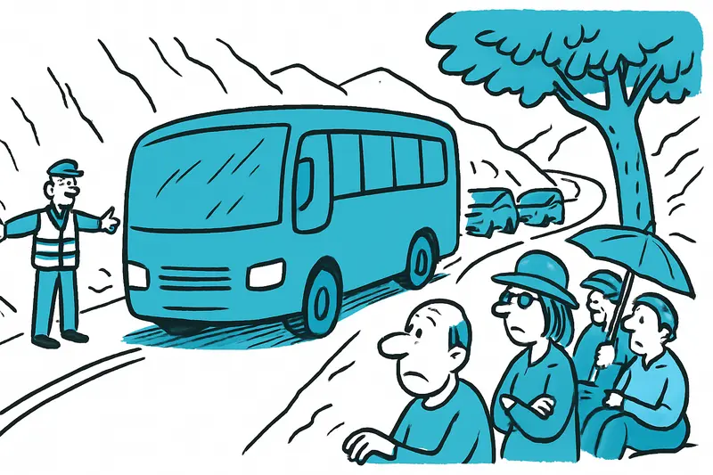 Blockade auf der Ma‑10: Warum ein platter Bus die Tramuntana lahmlegt