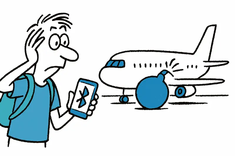 Bluetooth-Name „BOMB“ setzt Flug außer Gefecht: Reality-Check für Son Sant Joan