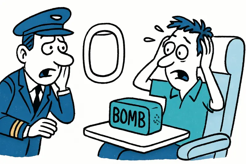 Bluetooth-Panik über dem Atlantik: Warum ein „BOMB“-Lautsprecher einen Flug stoppte