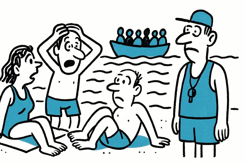 Boote vor Badegästen: Warum die Überfahrten wieder Strände erreichen