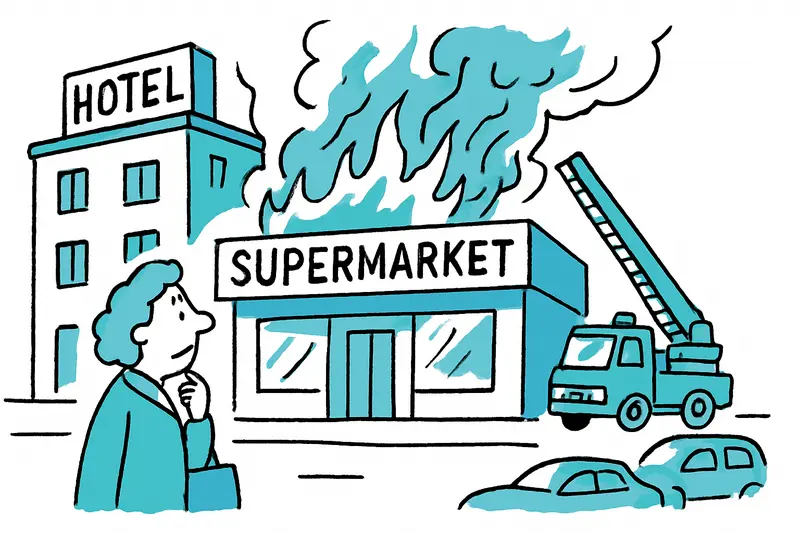 Brand in Can Pastilla: Supermarkt hinter Hotel brennt vollständig aus – ein Reality-Check