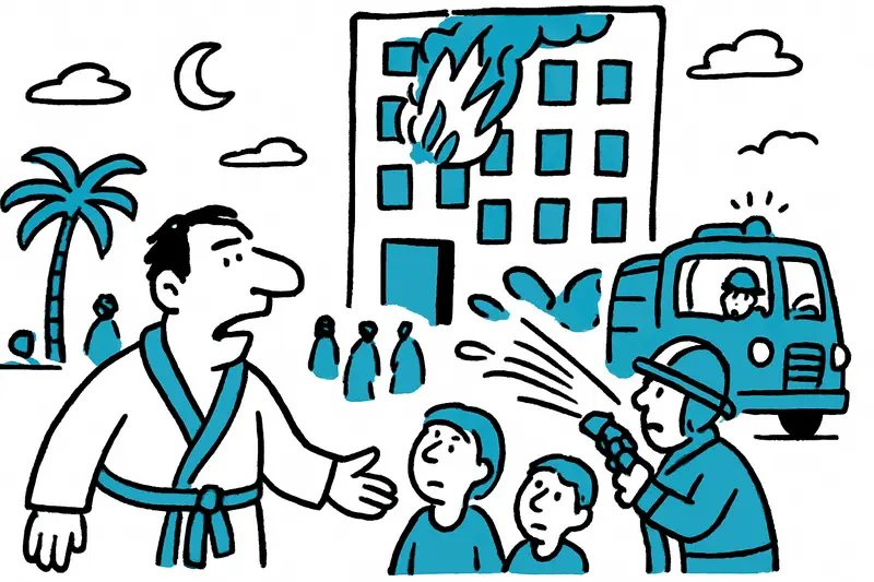 Nächtliches Feuer in Magaluf‑Hotel – ein Reality‑Check zur Evakuierung