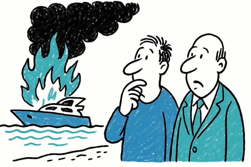 Brennende Yacht bei Eivissa: Rauch über der Insel und offene Fragen