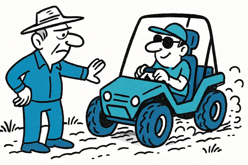 „Bis hierher und nicht weiter“: Wenn Touri‑Buggys die Feldwege bei Cala Millor zerfurchen