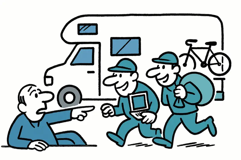 Campmobil auf der Spur: Wie eine reisende Diebesbande Luxusviertel der Balearen ins Visier nahm