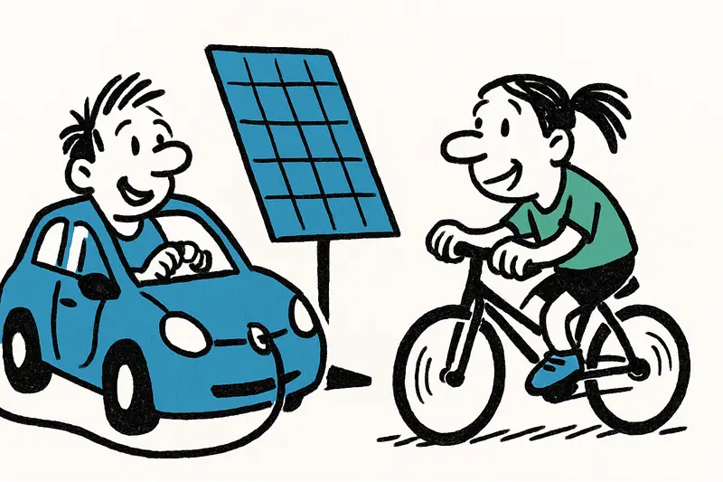 Campos macht Energie erlebbar: Kinder testen Elektromobilität und Öko-Ideen auf dem Platz
