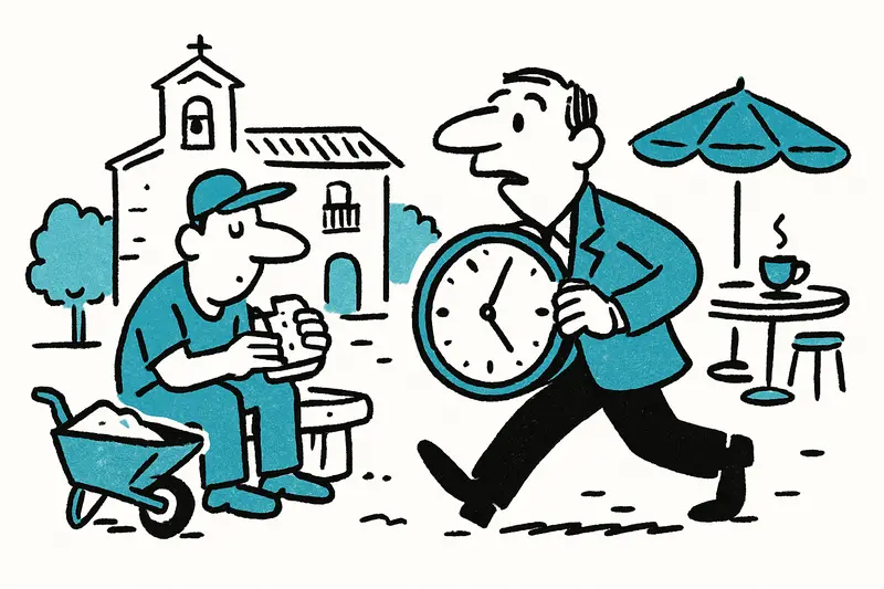 Campos, wo die Zeit ein bisschen langsamer tickt