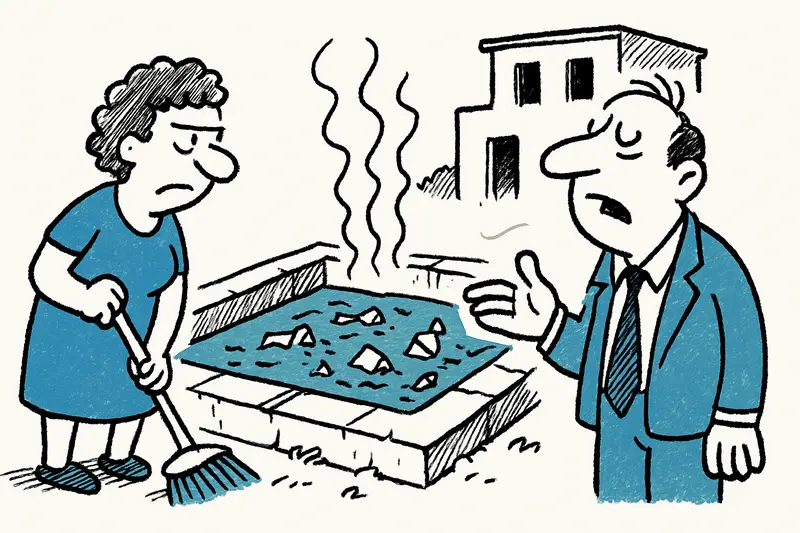 Can Picafort: Das vergessene Becken, der Gestank und die Frage nach Verantwortung