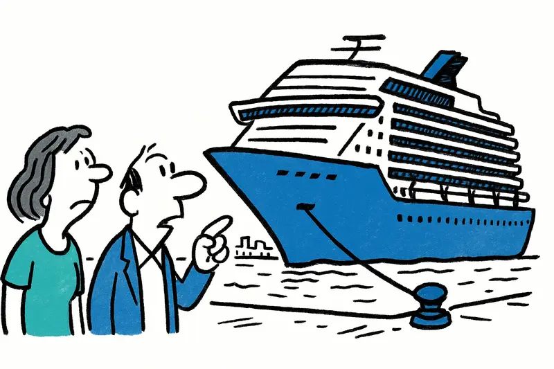 Auf hoher See und mitten in Palma: Die Celebrity Xcel legt an