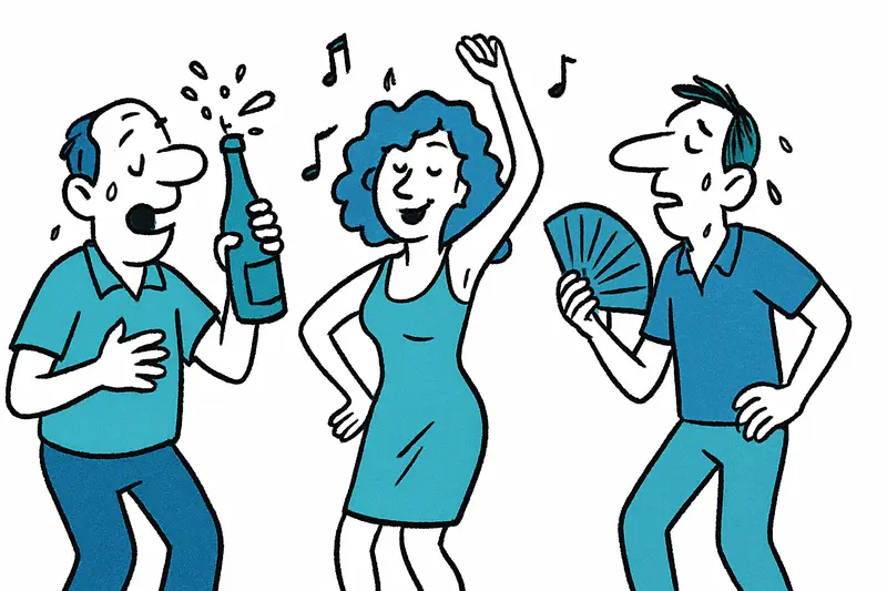 Champagner, Hitze und Tanz: Ein Sommerabend im Mallorca Country Club
