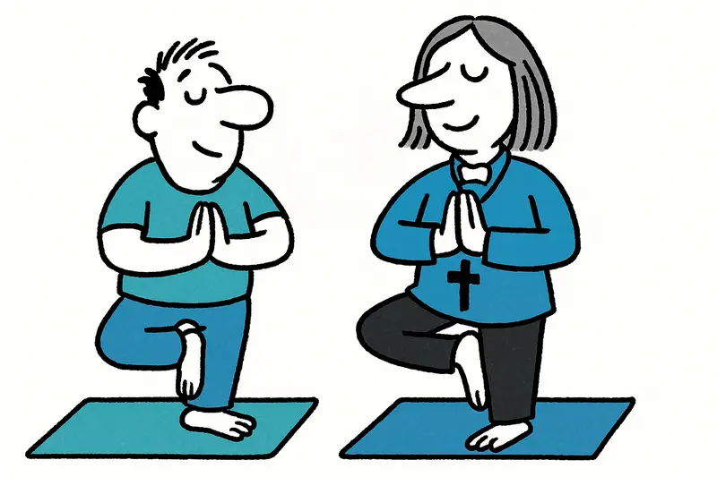 Christliches Yoga in S'Arenal: Pfarrerin verbindet Körper und Glaube