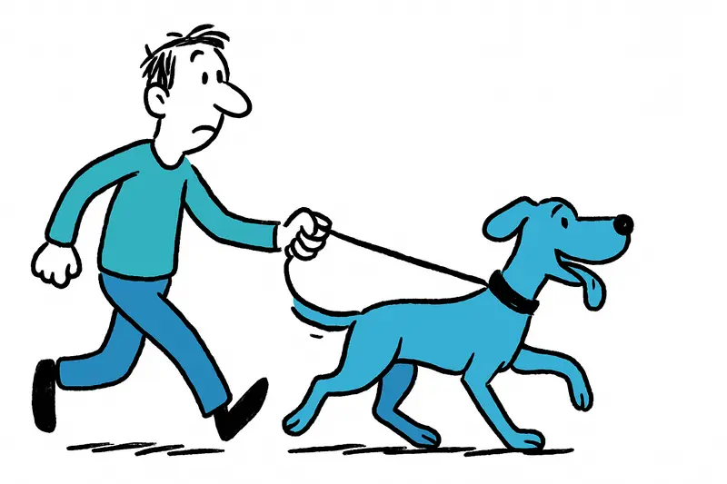 Ein Neuanfang für Copper: Der Jagdhund, der Bewegung braucht
