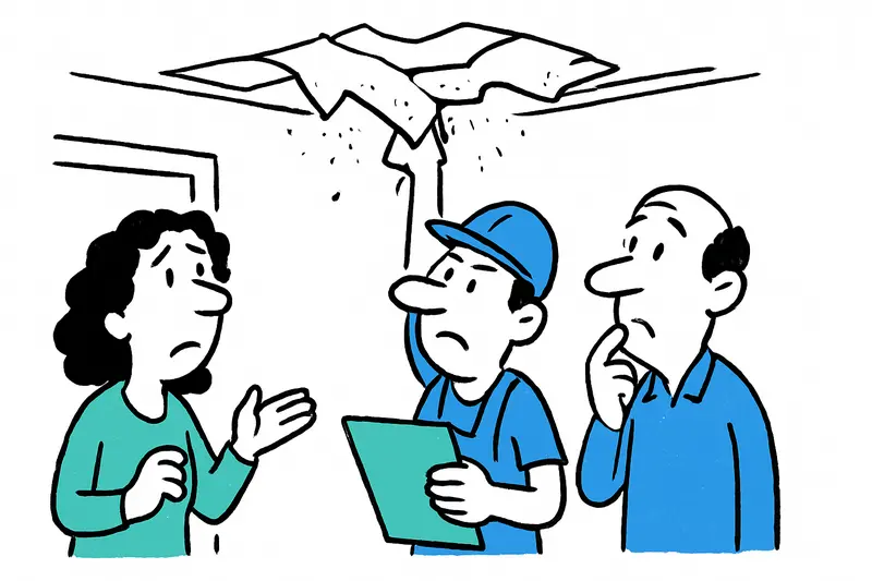 Deckeneinsturz nahe Blanquerna: Evakuierung und unbequeme Fragen