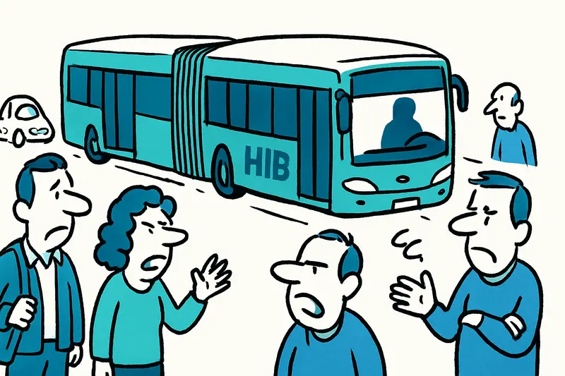 Defekter TIB-Bus legt Estación Intermodal in Palma lahm