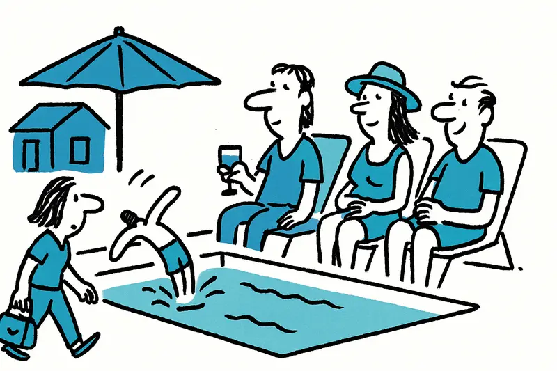 Vom Designer-Täschchen zum Chlorbad: Wie stundenweise Pool-Vermietung Mallorcas Alltag verändert