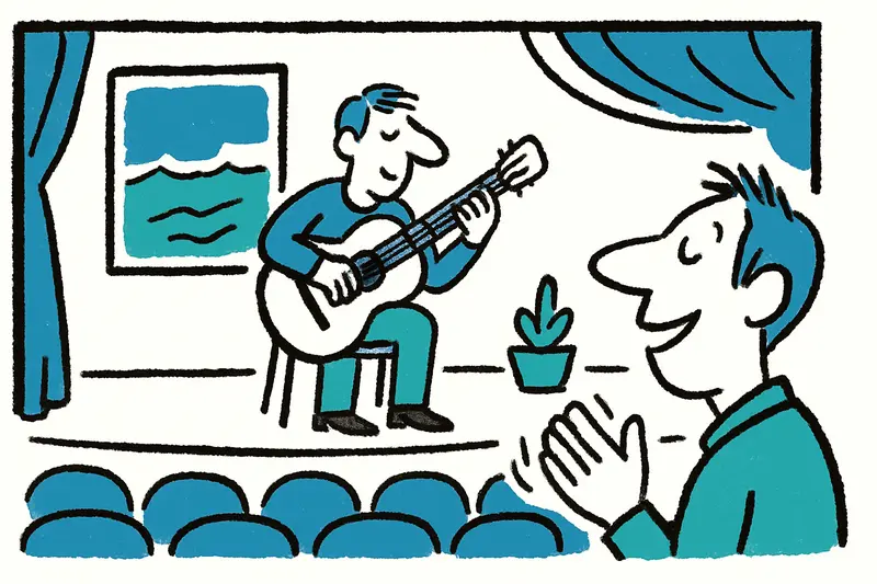 Ein spanischer Abend im Auditorium: Gitarre, Farben und Meer in Palma