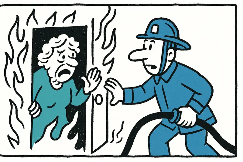 Eingeschlossen im Feuer: 80-Jährige stirbt in Vilafranca de Bonany – Warum wir über Brandschutz für Ältere reden müssen