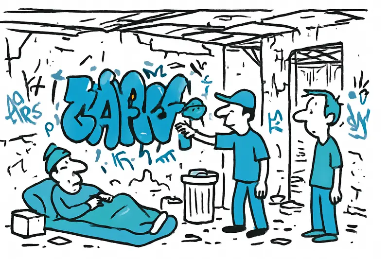 Es Fogueró: Glamour, Graffiti und das Versäumnis der Stadt