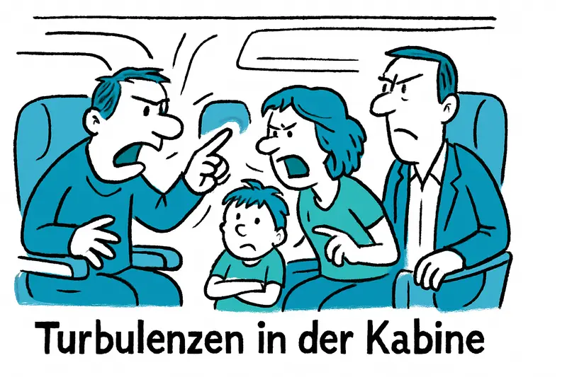 Turbulenzen in der Kabine: Familienstreit zwingt Ferienflieger zur Rückkehr nach Teneriffa