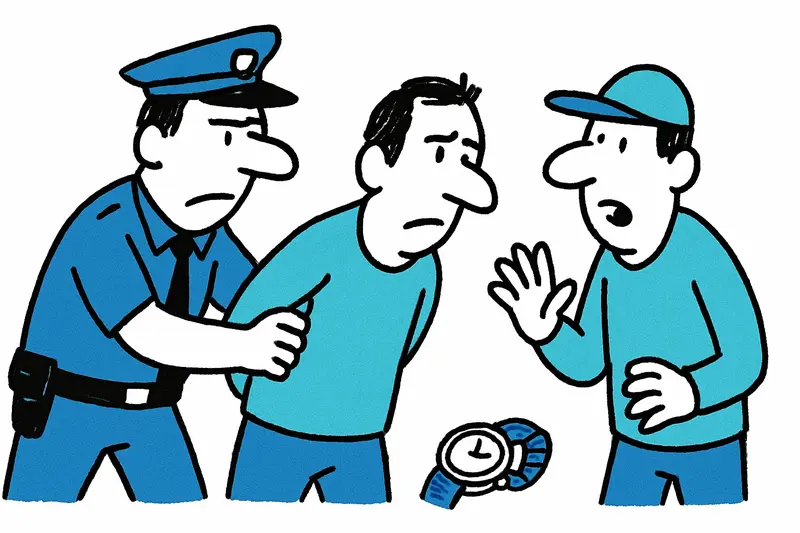 Festnahme in Barcelona nach Uhrenraub in Palmas Altstadt