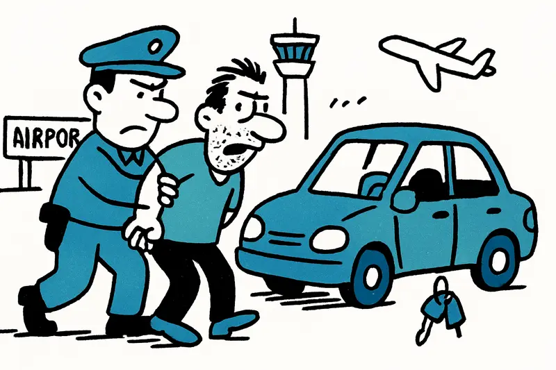 Festnahme am Flughafen Palma: Serie von Autodiebstählen, ein gestohlener Wagen und die Frage nach der Sicherheit