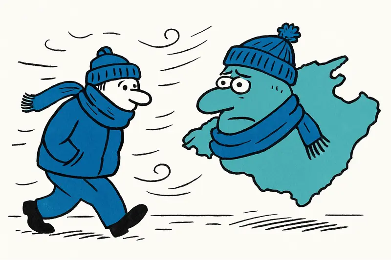 Kälte, Sturm, Schnee? Mallorca muss sich warm anziehen