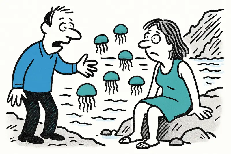 Frühe Quallen an Sa Foradada: Ein Warnsignal für das Meer