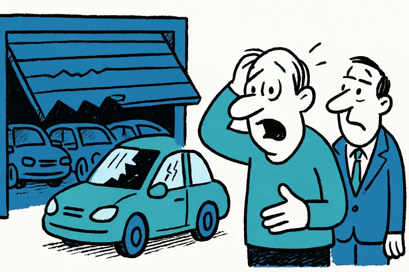 Trotz Garagentor aufgebrochen: Dutzende Autos in Palma beschädigt — was fehlt im Schutzkonzept?