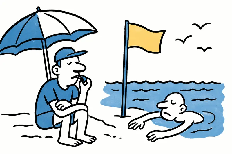 Gelbe Flagge, Trillerpfeifen, Stille: Ein Badeunfall in Cala Domingos Petit