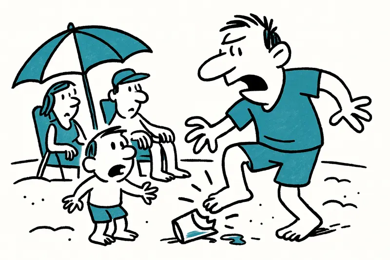 Als ein Glas am Strand die Stimmung kippt: Was wir über Strandsicherheit und Rücksicht lernen müssen