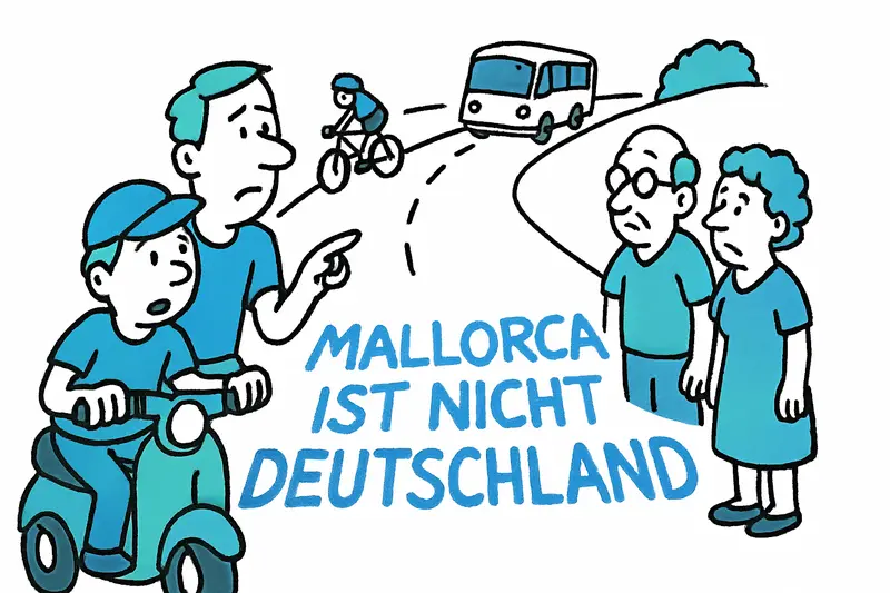 Graffiti an der Ma-10: „Mallorca ist nicht Deutschland“ – Was steckt dahinter, was tun?