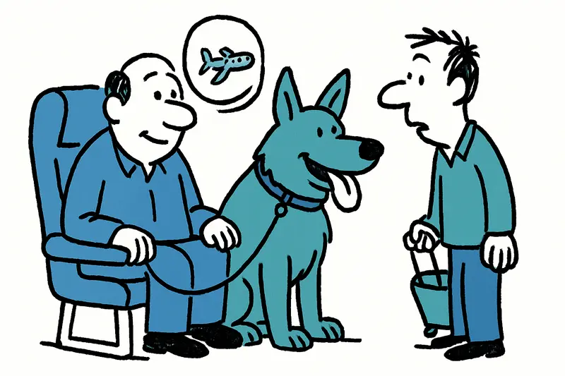 Große Hunde in der Kabine: Wie Mallorcas Urlauber jetzt stressfrei ins Flugzeug steigen