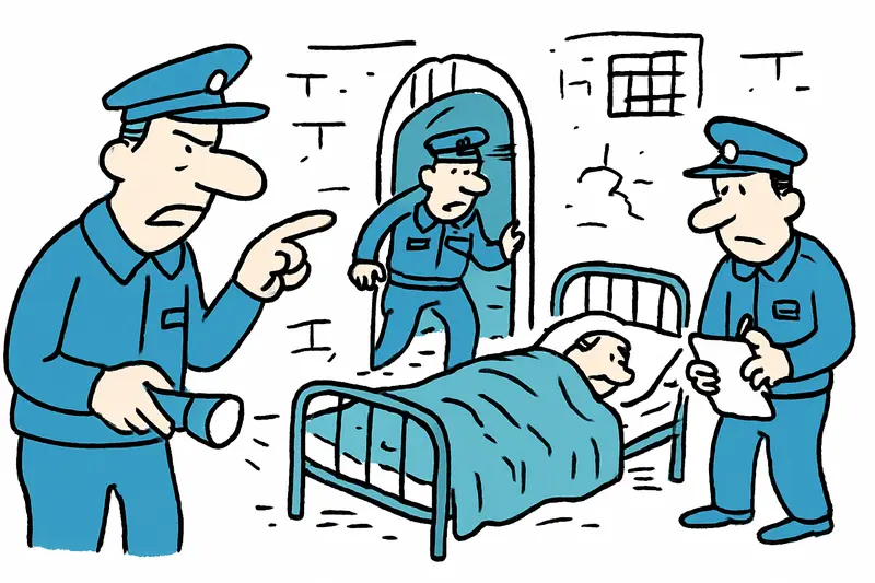 Großer Polizeieinsatz im alten Gefängnis von Palma – Wer zählt die Folgen?