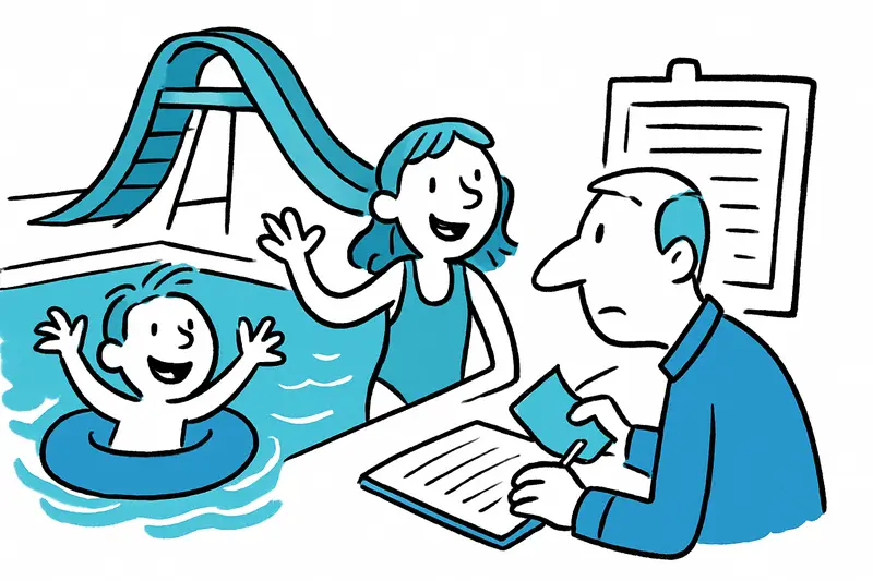 Hallenbadfeste in Palma: Wasserparcours, Kinderlachen und volle Anmeldelisten