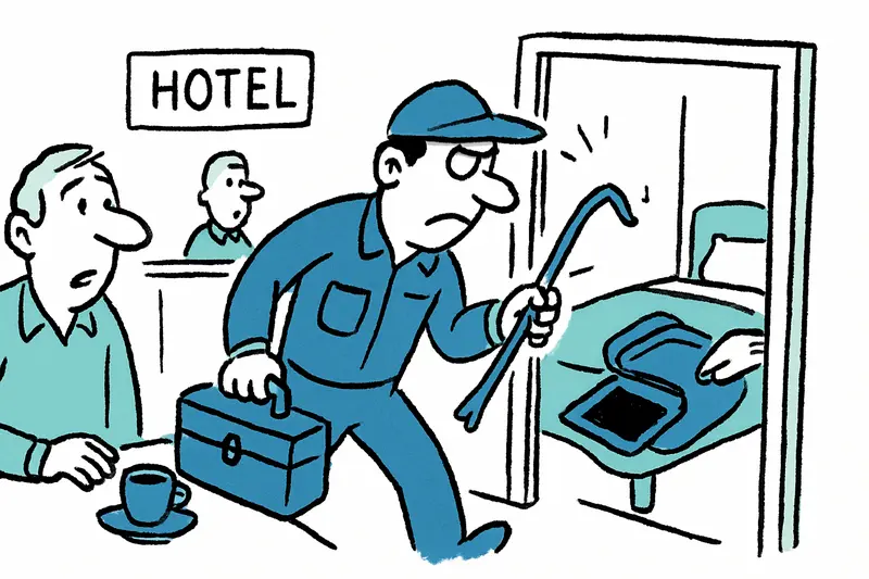 Als Handwerker getarnt: Wie ein Dieb Hotelgäste in Manacor ausraubte – und was das über unsere Sicherheit sagt