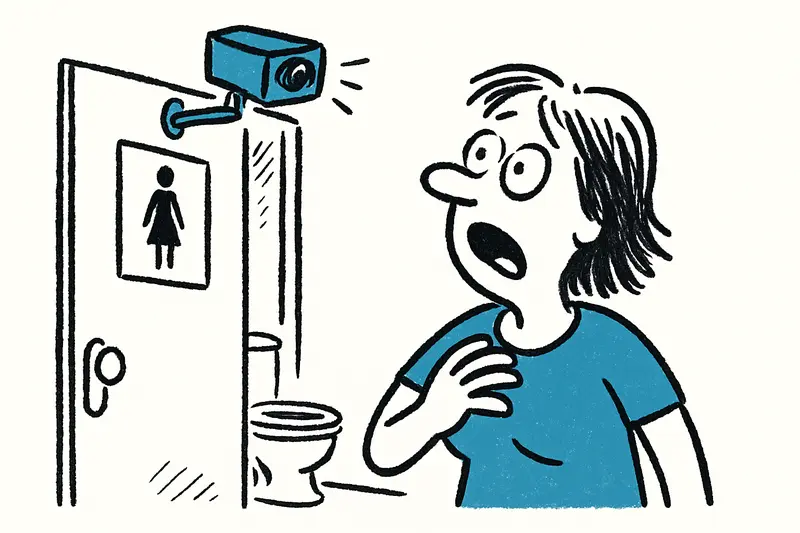 „Man rechnet damit einfach nicht“: Heimliche Kameras in Bar‑Toilette — Was jetzt getan werden muss