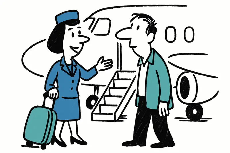 Himmel, Haute Couture und Inselgeschichten: Eine frühe Flugbegleiterin erzählt