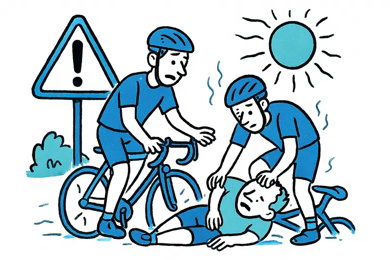 Hitzeopfer bei Radtour in Sóller: Warnzeichen, Lücken und einfache Lösungen