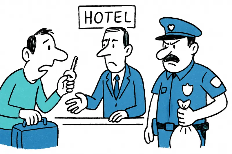 Hoteldieb auf Tour: Mit dem „defekten Schlüssel“-Trick in Palma, Ibiza und Madrid geschnappt