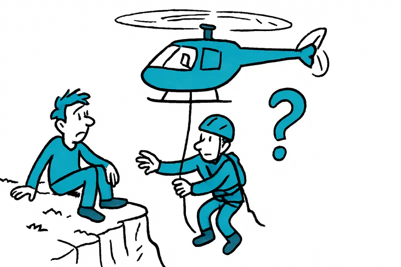 Hubschrauber-Einsatz am Penyal des Migdia: Rettung gelungen, Fragen bleiben