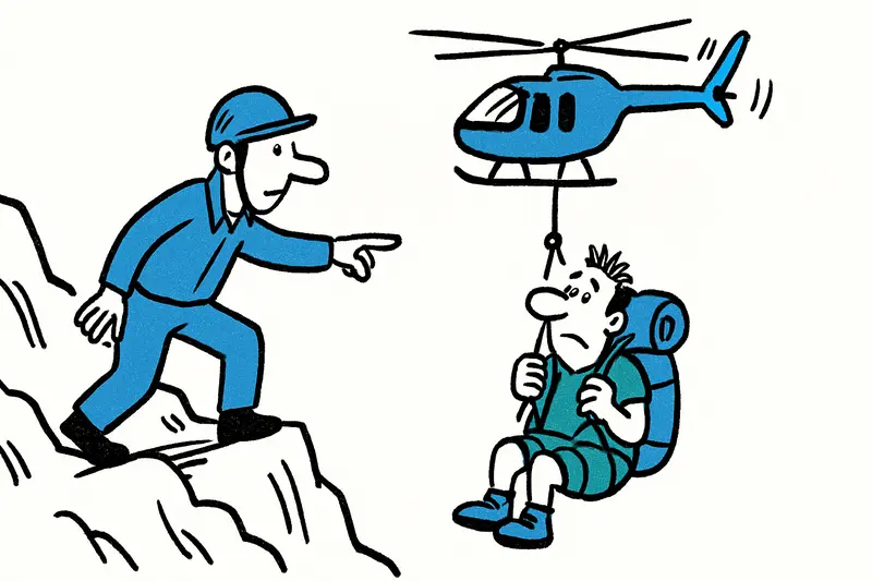 Hubschrauber über der Tramuntana: Drei Deutsche in drei Tagen aus Notlagen geborgen